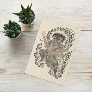 Wisdom Kings - Kongō-Yasha Myōō (Vajrayakṣa)