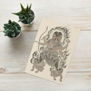 Wisdom Kings - Gōzanze Myōō (Trailokyavijaya)