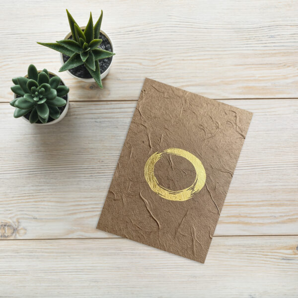 Enso Gold 1 Greeting Card - Image 5
