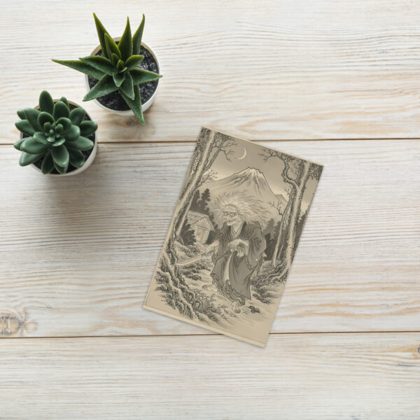 Yamauba Witch Greeting Card - Japanese Ghosts, Ghouls & Spirits - Image 2