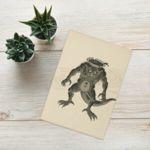 Kappa Water Spirit Greeting Card - Japanese Ghosts, Ghouls & Spirits